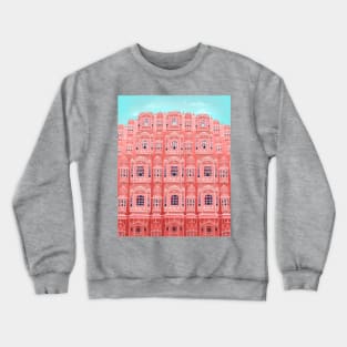 Hawa Mahal, India Crewneck Sweatshirt